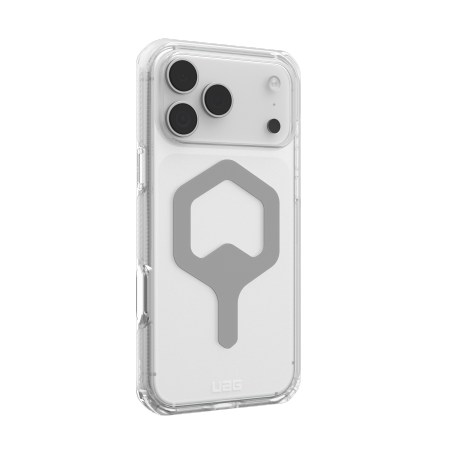 UAG Plyo MagSafe Case for iPhone 17 Pro Max - Clear Silver