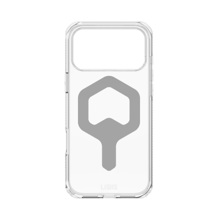 UAG Plyo MagSafe Case for iPhone 17 Pro Max - Clear Silver