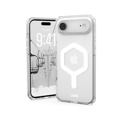 UAG Plyo MagSafe Case for iPhone Air - Clear and White
