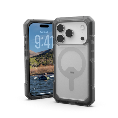UAG Trooper MagSafe Case for iPhone 17 Pro - Clear Black