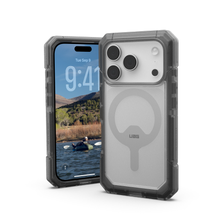 UAG Trooper MagSafe Case for iPhone 17 Pro - Clear Black