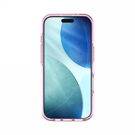 ZAGG Santa Cruz Snap MagSafe Case for iPhone 17 - Clear Pink