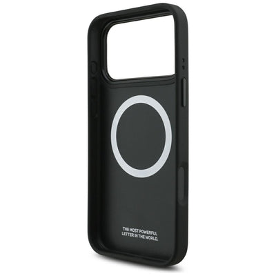 BMW M Carbon Logo MagSafe case for iPhone 17 Pro Max - graphite