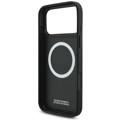 BMW M Carbon Logo MagSafe Case for iPhone 17 Pro Max - Blue