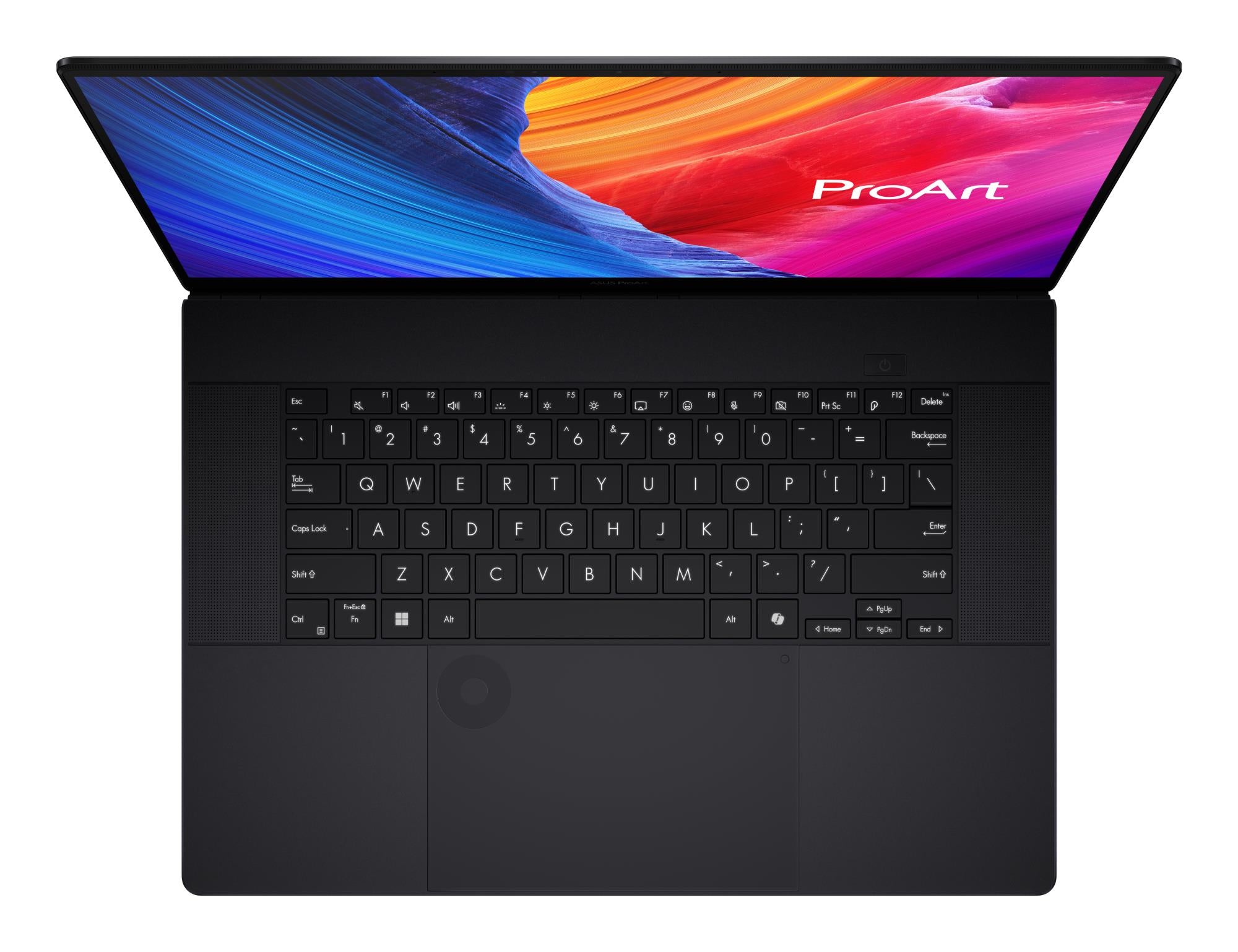 Notebook ASUS ProArt P16 H7606WP-RJ079X CPU AMD Ryzen AI 9 HX370 2000 MHz 16" Touchscreen 2880x1800 RAM 64GB LPDDR5x SSD 2TB NVIDIA GeForce RTX 5070 8GB ENG Card Reader SD Windows 11 Pro Black 1.85 kg 90NB15K1-M00BR0