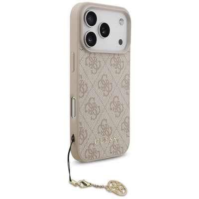 Guess 4G Charms Collection MagSafe Case for iPhone 17 Pro - Pink