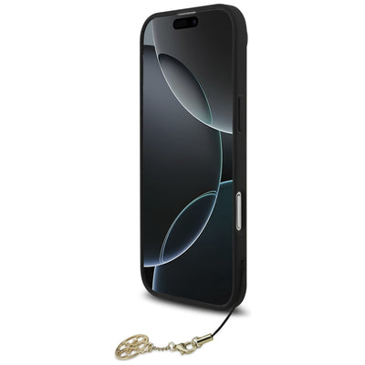 Guess 4G Charms Collection MagSafe case for iPhone Air - black