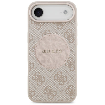 Guess 4G Circle Classic Logo MagSafe case for iPhone Air - pink