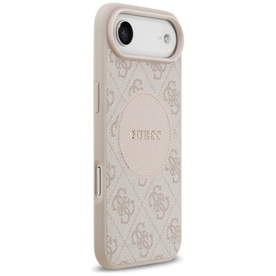 Guess 4G Circle Classic Logo MagSafe case for iPhone Air - pink