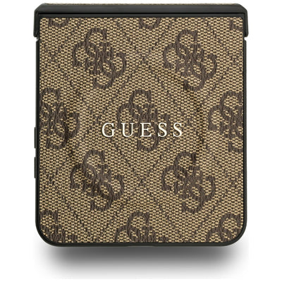 Guess 4G Classic MagSafe Case for Samsung Galaxy Z Flip 7 - Brown