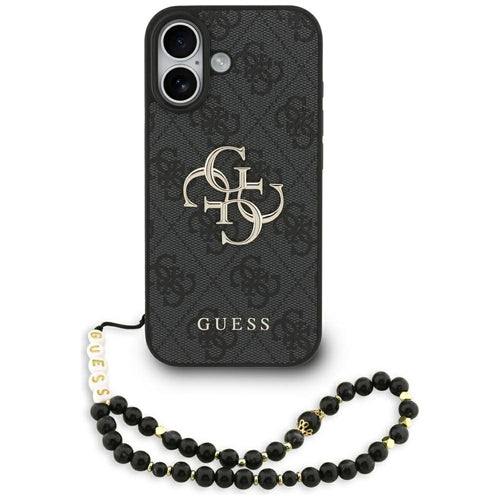 Guess 4G Strap 4G Classic Logo Case for iPhone 17 - Black