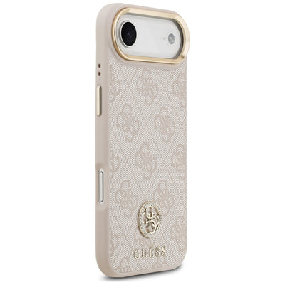 Guess 4G Strass Logo MagSafe Case for iPhone Air - Pink