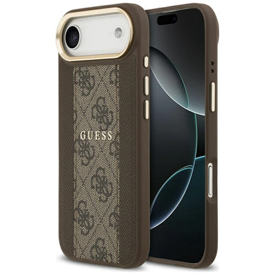 Guess 4G Stripe MagSafe case for iPhone Air - brown