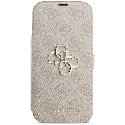 Guess Book 4G Metal Logo Case for iPhone 17 Pro Max - Pink