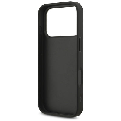 Guess Fixed Glitter Big 4G case for iPhone 17 Pro - black