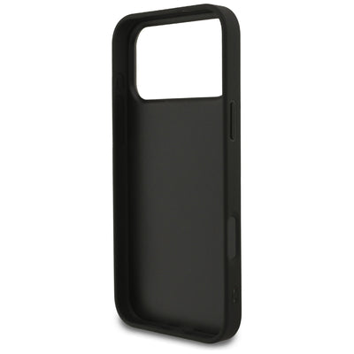 Guess Fixed Glitter Big 4G case for iPhone 17 Pro Max - black