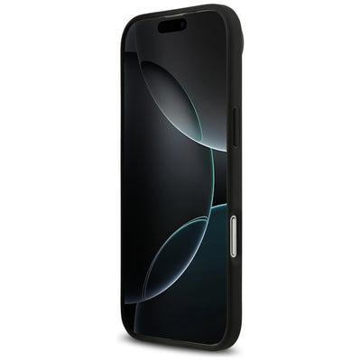 Mercedes Leather Vintage Logo MagSafe Case for iPhone Air - Black