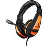 CANYON Star Raider GH-1A, Gaming headset 3.5mm jack with adjustable microphone and volume control, with 2in1 3.5mm adapter, c