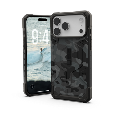 UAG Pathfinder MagSafe Case for iPhone 17 Pro Max - Black and Gray