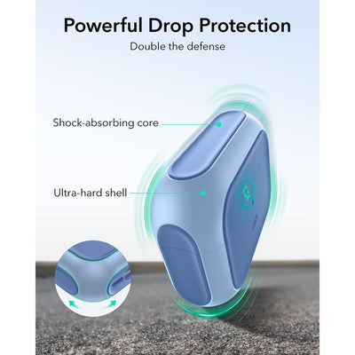 ESR Orbit Halolock MagSafe case for AirPods Pro - blue