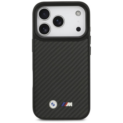 BMW M Kevlar Matt MagSafe Case for iPhone 17 Pro - Black