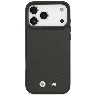BMW M Kevlar Matt MagSafe Case for iPhone 17 Pro Max - Black