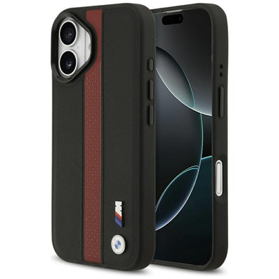 BMW M Perforated Stripe Logo MagSafe Case for iPhone 17 - Red