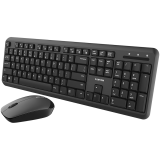 CANYON SET-W20 UK/US Keyboard+Mouse Velvet Wireless Black
