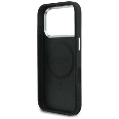 Guess Classic Logo MagSafe Case for iPhone 17 Pro - Black