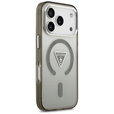Guess IML Gradient Triangle Logo MagSafe Case for iPhone 17 Pro Max - Green