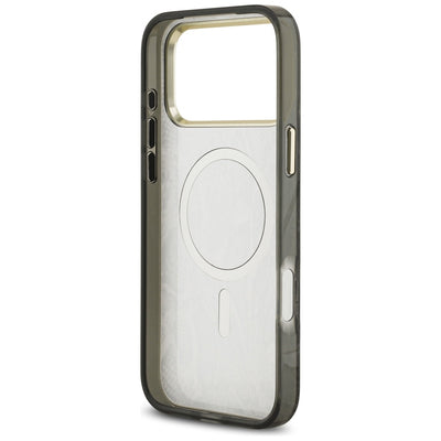 Guess Python Pattern MagSafe Case for iPhone 17 Pro Max - Black