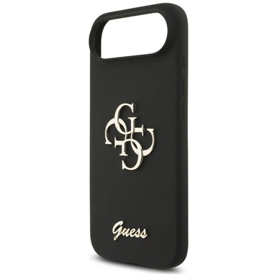 Guess Silicone Big 4G Script case for iPhone Air - black