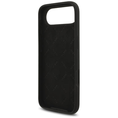 Guess Silicone Big 4G Script case for iPhone Air - black