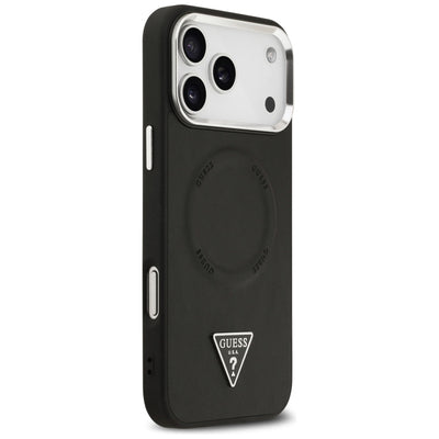 Guess Triangle Logo MagSafe Case for iPhone 17 Pro Max - Black
