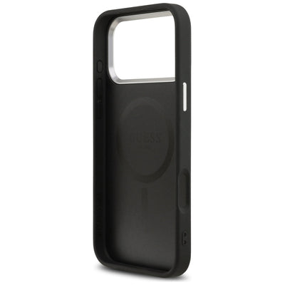 Guess Triangle Logo MagSafe Case for iPhone 17 Pro Max - Black