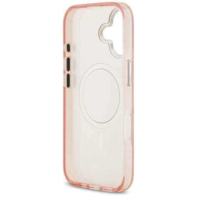 Karl Lagerfeld IML Aquarelle Choupette &amp; Logo MagSafe iPhone 17 Case - Pink