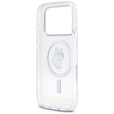 Karl Lagerfeld IML Choupette MagSafe Case for iPhone 17 Pro - Clear