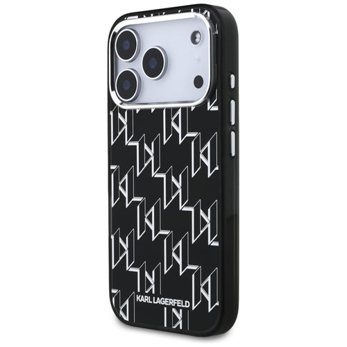 Karl Lagerfeld IML KL Monogram MagSafe Case for iPhone 17 Pro - Black