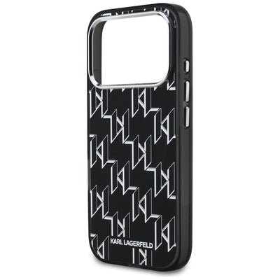 Karl Lagerfeld IML KL Monogram MagSafe Case for iPhone 17 Pro - Black