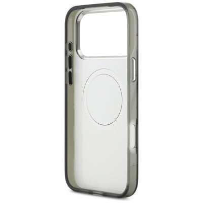 Karl Lagerfeld IML KL Monogram MagSafe Case for iPhone 17 Pro Max - Black