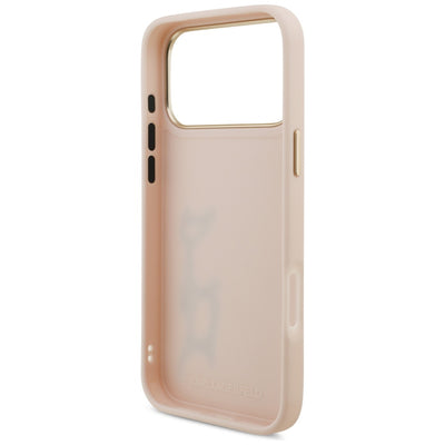Karl Lagerfeld Karl Script Logo Case for iPhone 17 Pro Max - Pink