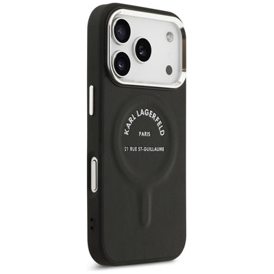 Karl Lagerfeld Karl RSG Logo MagSafe Case for iPhone 17 Pro Max - Black