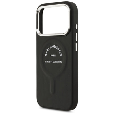 Karl Lagerfeld Karl RSG Logo MagSafe Case for iPhone 17 Pro Max - Black