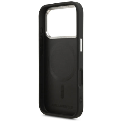 Karl Lagerfeld Karl RSG Logo MagSafe Case for iPhone 17 Pro Max - Black