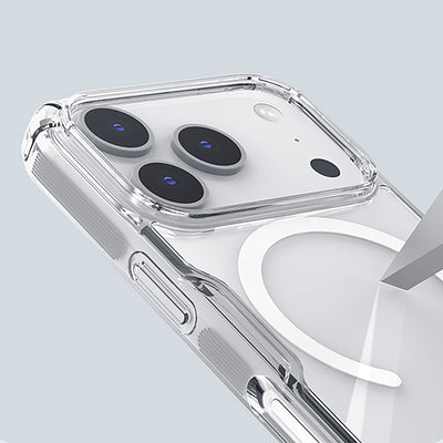 Nature TPU Pro Magnetic Case IP17 Pro White — Nillkin