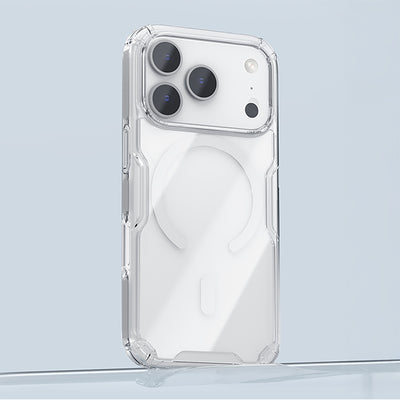 Nature TPU Pro Magnetic Case IP17 Pro White — Nillkin