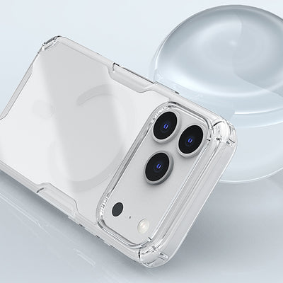 Nature TPU Pro Magnetic Case IP17 Pro White — Nillkin
