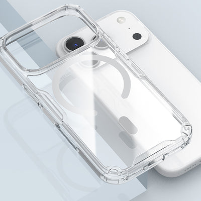 Nature TPU Pro Magnetic Case IP17 Pro White — Nillkin