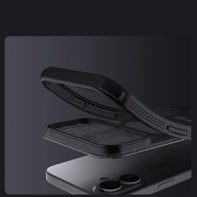 CamShield Pro Magnetic Case IP17 Transparent black — Nillkin