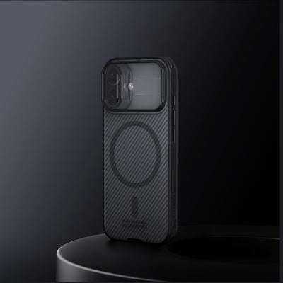 CamShield Pro Magnetic Case IP17 Transparent black — Nillkin